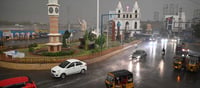 Telangana Hyderabad - Rains bring respite from heatwave